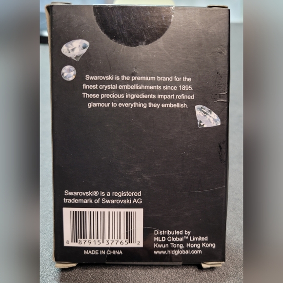 Harvey Lewis Swarovski Crystal Angel BLESSED Holiday Ornament - Picture 2 of 6